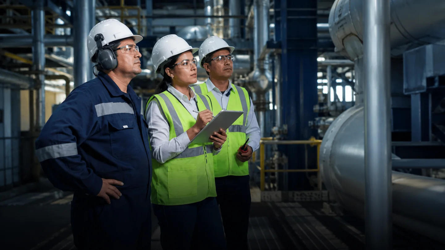 Auditoría SST en planta industrial